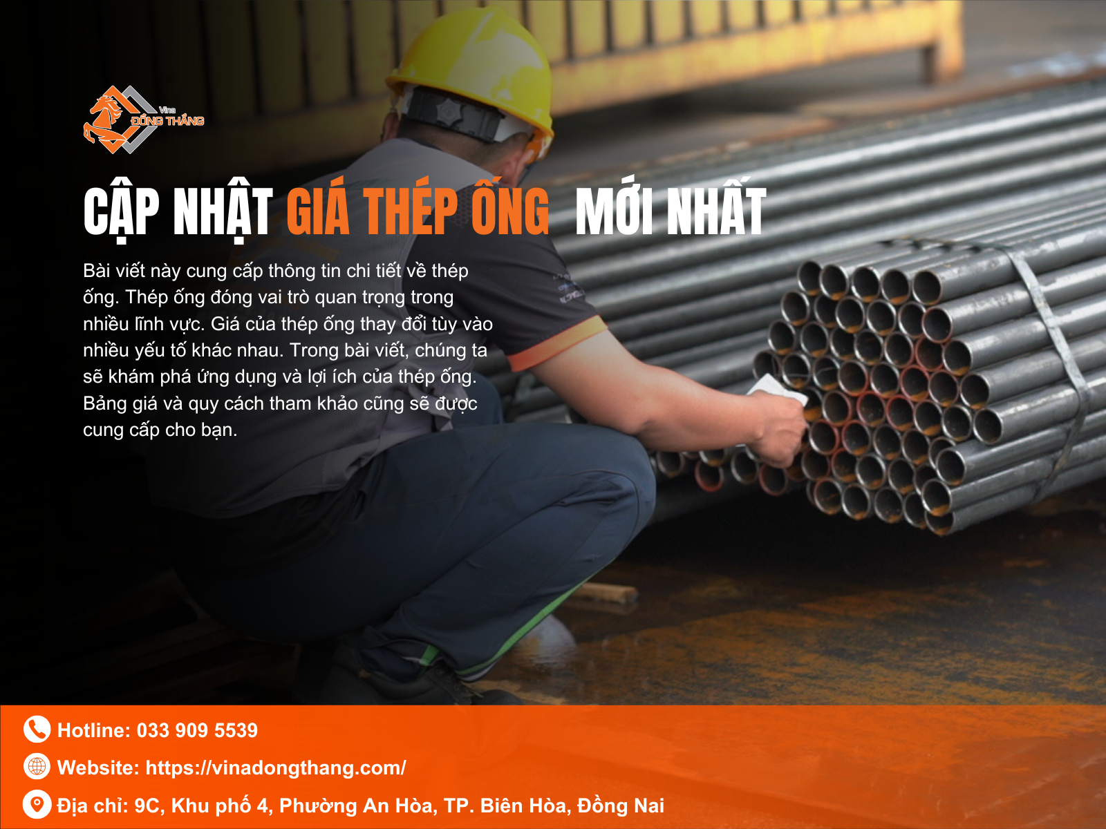 Bìa giá thép ống